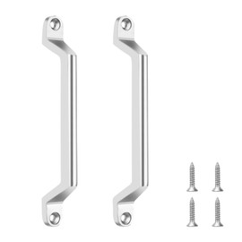 Linkstyle 2PCS RV Grab Door Handle, Heavy Duty 304 Stainless Steel Entry Door Assist Bar, for RV Boat Camper Motor Home Automotive Cargo Trailer