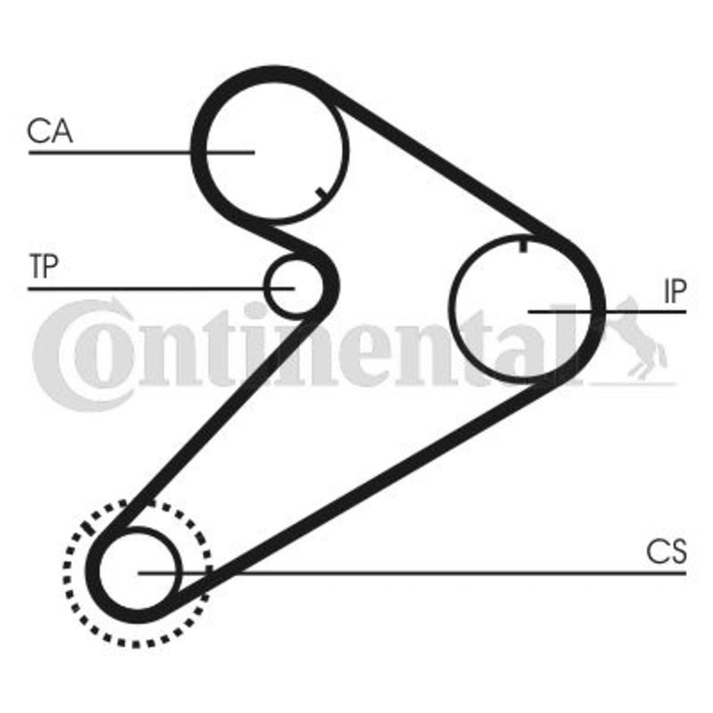 CONTITECH CT921 Timing Belt
