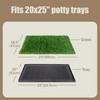 Cshionary Washable Artificial Grass Dog Potty Pad - Fake Grass