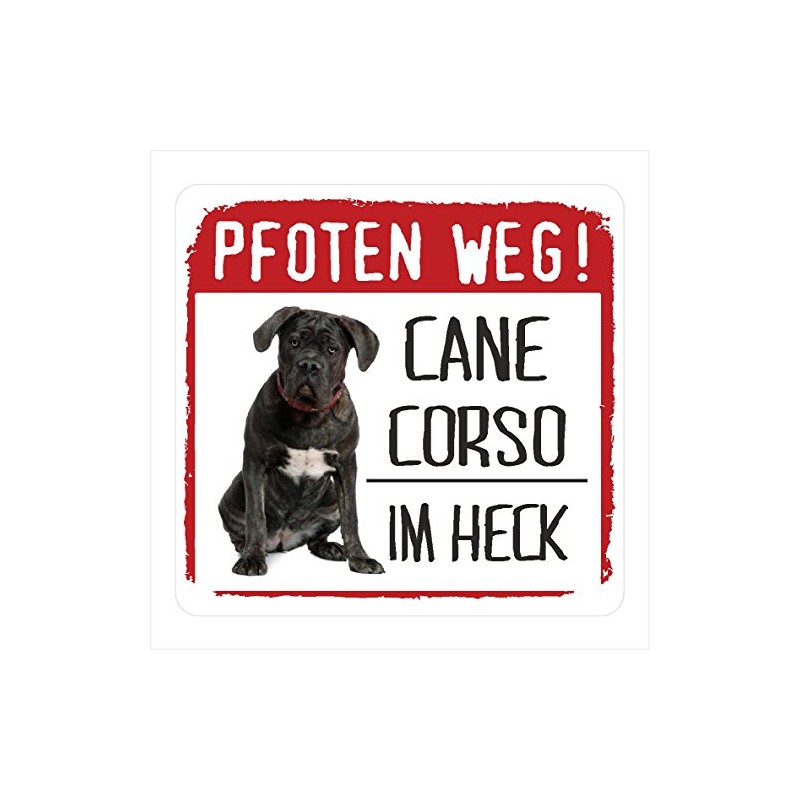 siviwonder Cane Corso Paws Way Small Car Sticker Dog Sticker