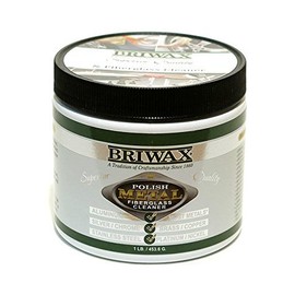 Briwax Metal Polish & Fiberglass Cleaner Paste 1 Lb