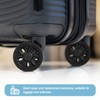 Volein Pack of 4 Suitcase Castors Replacement Wheels 55 x