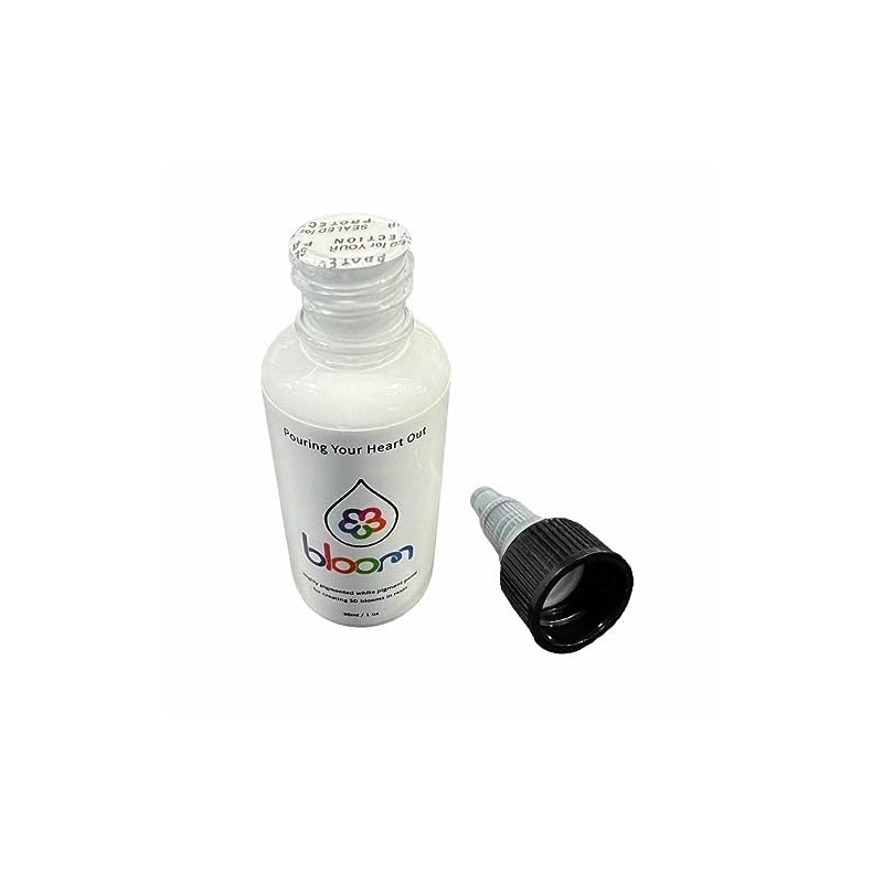 Bloom Pigment Paste, Highly Concentrated White Pigment Paste for Creating