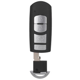 CCIYU Smart Key Fob Keyless Entry Remote 2017 Fit for Mazda CX-5 2.0L,2017 Fit for Mazda CX-5 2.5L(fits Part WAZSKE13D02,WAZSKE13D01)