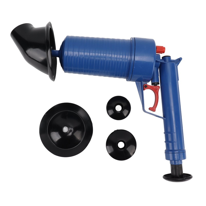 Air Drain Blaster High Speed Airflow High Pressure Toilet Plunger