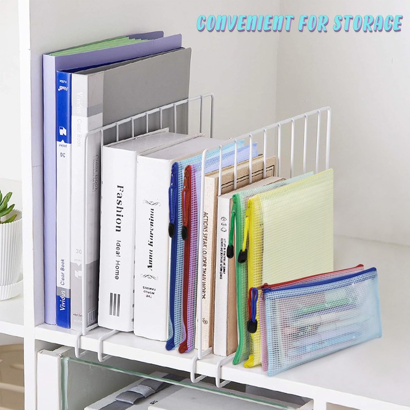 GothicBride 10 Pcs Mesh Document Bag B6 Pencil Case Plastic