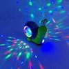 Luminous Snail Toy,Snail Toy for Baby,Electric Snail Crawling Toy,Light up