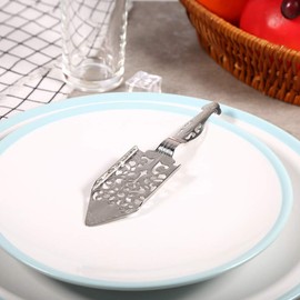 Focket Silver Antique Stainless Steel Drinking Spoon, Cocktail Worm Spoon, Traditional Dripper for (Vintage Absinthe Spoon)