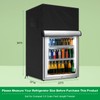 Coldairsoap - Cubierta para refrigerador para exteriores, a prueba de