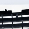 Glossy Black Horizontal Front Hood Bumper Grill Grille Guard ABS
