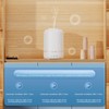 30ML Essential Oil Diffuser LED Aromatherapy Diffuser with Timer Silent