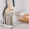 SHANGPEIXUAN Pizza Peel Rack Stainless Steel With Non-Slip Feet Pizza