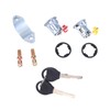 Slakerbe Ignition Switch Lock Cylinder Door Lock Cylinder Set with