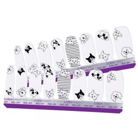 Color Street Nails ~ FRIENDS FUREVER ~ Clear Overlay ~ Retired ~ NIP