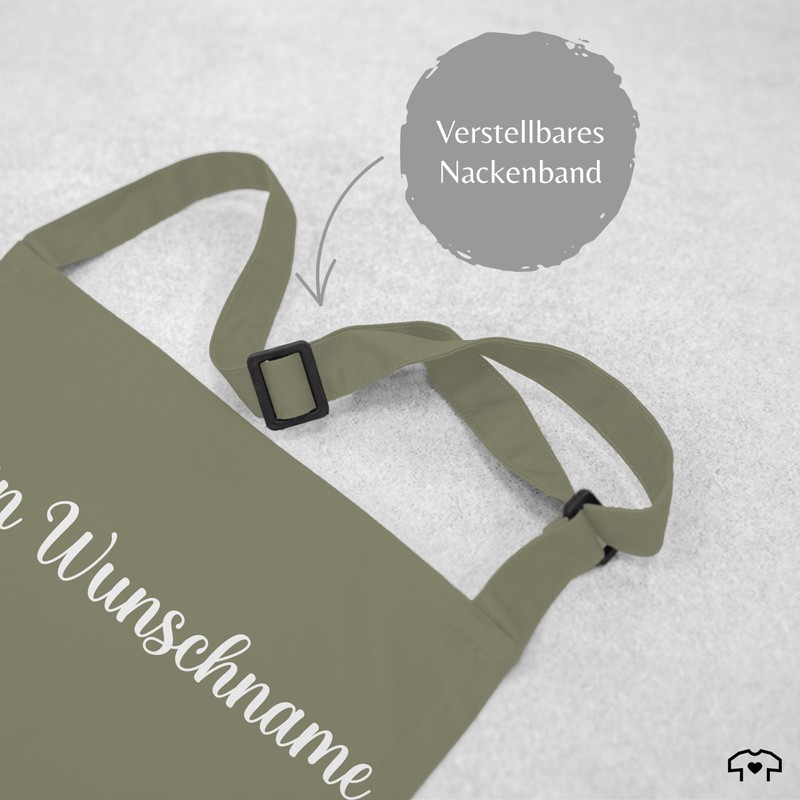 Geschenk mit Namen personalisiert by Shirtracer - Apron - Cooking