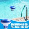 HEIVMIR Pool Chlorine Float Dispenser Cartoon Float Retractable Automatic Disinfection