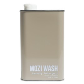Mozi Wash Laundry Detergent Liquid, Cozy Cashmere- Amber & Floral, 50+ Loads, Concentrated, Non toxic, Plant Based Enzyme Cleaners, Long Lasting Luxury Clean, 32 oz Recyclable Bottle
