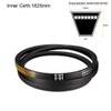 sourcing map A-64 Drive Belt 64 Inch Pitch Length Industrial