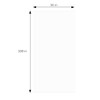 DecorRack 2 Rectangular Tablecloths BPA-Free Plastic, 54 x 108 inch,