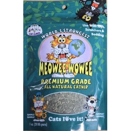 the cat's meowee *3X SIZE* World's Strongest The Cat's Meowee Organic Catnip 1 Oz (28 gram)