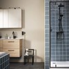 Tiger Noon Large Wall Mounted Soap Dispenser Stainless Steel Black
