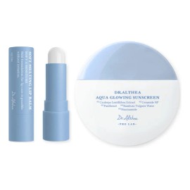 Dr.althea Duo Aqua Glowing Susncreen + Soft Melting Lip Balm