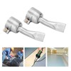 KooingTech 2Pcs Flat Welding Nozzle, 20mm Hot Air Gun Welding
