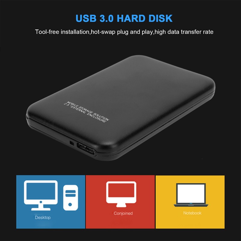 2.5in HDD External Mobile Hard Disk USB 3.0 HighSpeed for