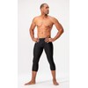 DEVOPS 2 Pack Men's 3/4 Compression Pants Athletic Leggings (X-Large,