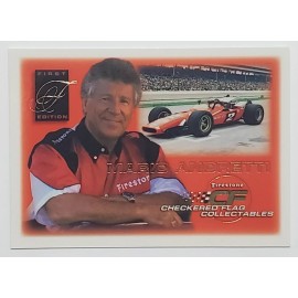 Firestone Checkered Flag Collectables 2001 Firestone Andretti 2 Cards Checkered Flag Collectables Mario Michael Indy