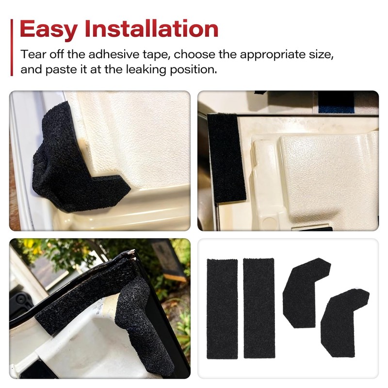 17 Pcs Hard Top Removable Seal Kit, Compatible with 2007-2017