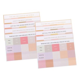 Operitacx Bible Book Tabs 10 Sheets Bible Index Tags Labels Bible Tabs Bible Index Tabs for Sturdy Bible Page Tabs Book Tabs Bible Stickers Tabs for Bible Page Paper Miss School Supplies