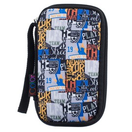 iColor Universial Portable 9 USB Drive Shuttle 9-Capacity Case/Electronic Accessories Organizer Holder/Hard Drive Case Bag USB-07