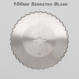 OffiXymeric 100MM Serrated Blade Professional Electric Food Doner 440B Stainless Steel Sharp Blade for Kebab Knife Shawarma Knife Gyro Slicer