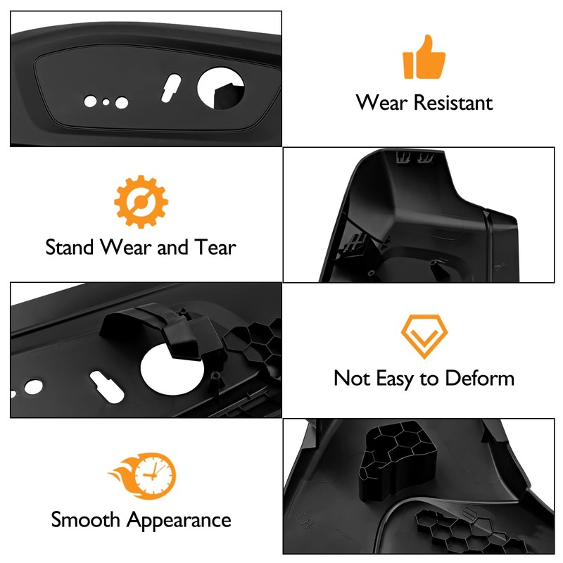 Driver Side Seat Trim Cover - Compatible with Ford Explorer