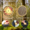 Sobriety AA Chip Sobriety Coin Year Sober Anniversary, Triplate Recovery