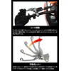 ジータレーシング(ZETA RACING) CRF150R,CR85R/125R/250R,CRF250R/450R,RM125/250,BETA RR2T4T,X-TRAINER…etc ピボットレバーFP-M ブレーキ 3フィンガー 前方可倒式 レバー位置無段階調整 鍛造