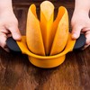 Kitchen Fruit Corer Slicer Mango Slicer Stainless Steel Blade Peeler