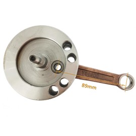 CDHPOWER YD85cc Crankshaft Kit Assy with 4 Balanced Holes, Fit YD85cc Piston 2 Stroke 85cc