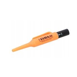 LYRA Ink Profi Deep Hole Marker, Fine Round Tip 1mm, Black, Ideal for Industrial & Construction Site Use