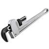 MAXPOWER 14-Inch Pipe Wrench, 40% Lighter Aluminum Plumbing Wrench, Heavy