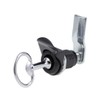 sourcing map Triangle Cam Lock 1-1/4" Cylinder Length Fits Up