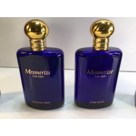 Avon Mesmerize for Men Cologne Spray & Aftershave Splash 3.4 Fl Oz Lot Of 2