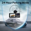 4K Dash Cam Front and Rear, 3 Lens Highly Sensitive