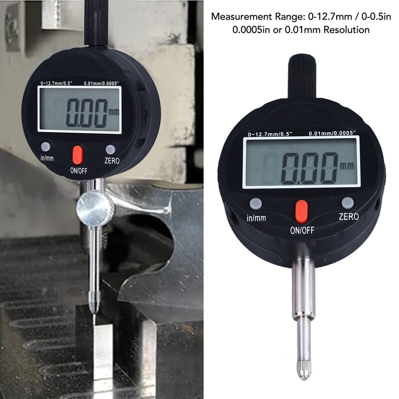 Digital Indicator Electronic Dial Gauge High Accuracy Measuring Tool IP54