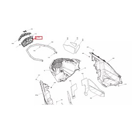 SKI-DOO GEN4 BELLY PAN FILTER 502007978