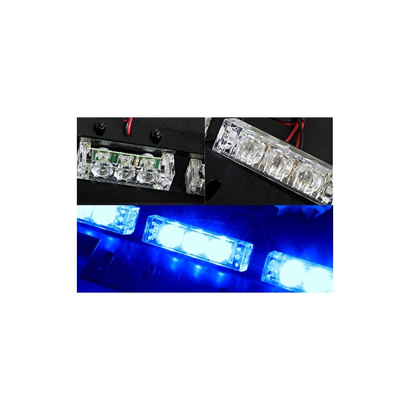Q1-TECH, 36X LED Emergency Warning Strobe Lights Bar - Premium