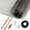Window Screen Repair Kit - 59" x 106" Screen Door