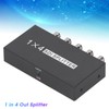 F214 SDI Splitter 1x4 1 in 4 Out Supports SD/HD/3GSDI