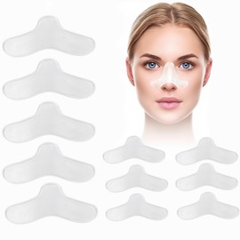 11 Pack Nasal Pads for Mask, Gel Nose Pads, Nose Gel Pad Protector for Mask, Custom Design, Can Be Trimmed to Size, Fits Most Masks